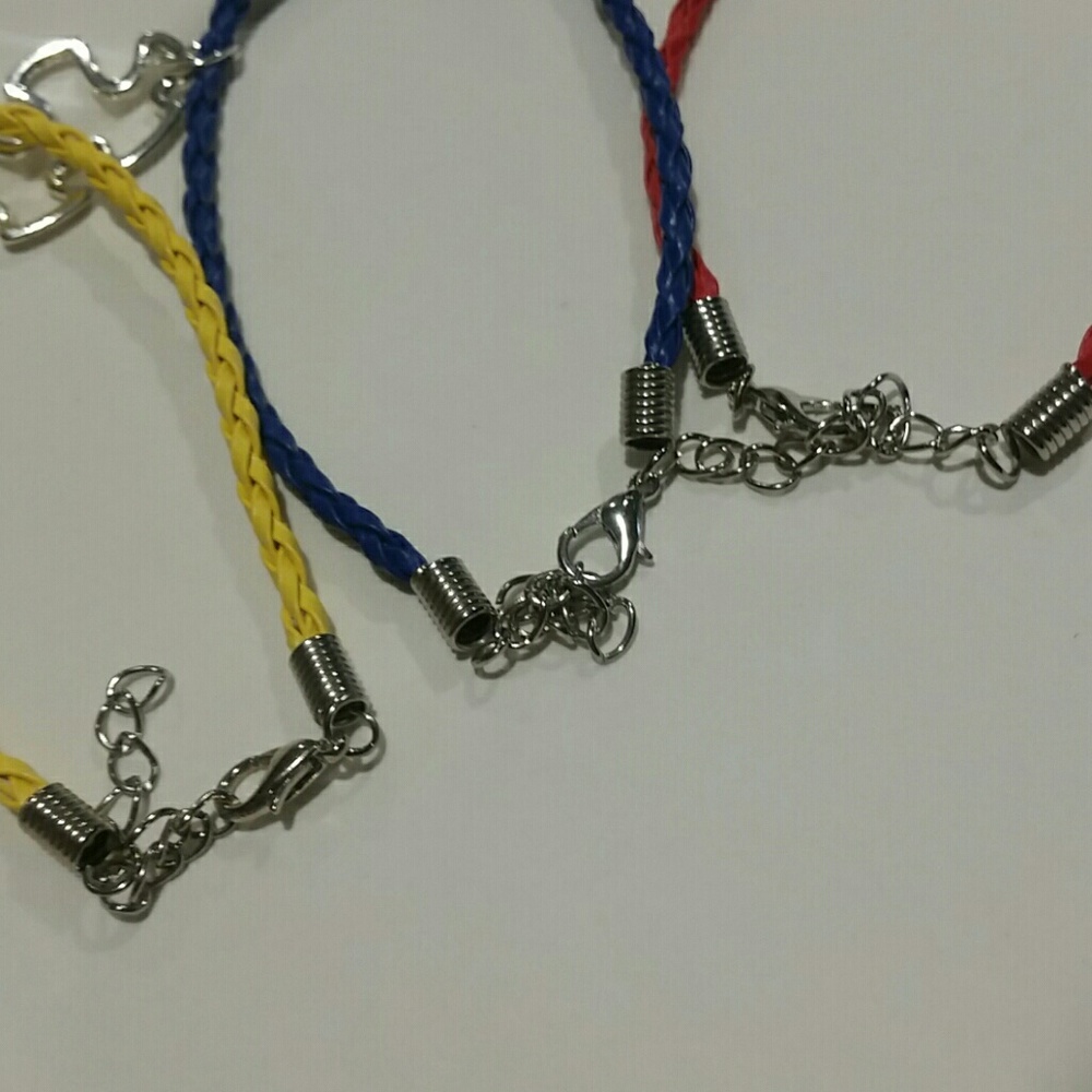 3pcs set autism puzzle charms Stocking gifts w bag - Picture 3 of 6